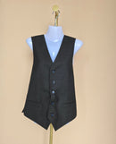 River Island Men’s Charcoal Grey Tailored Waistcoat – Size L
