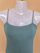 RUEE Sage Knit Cami Mini Dress- Free Size