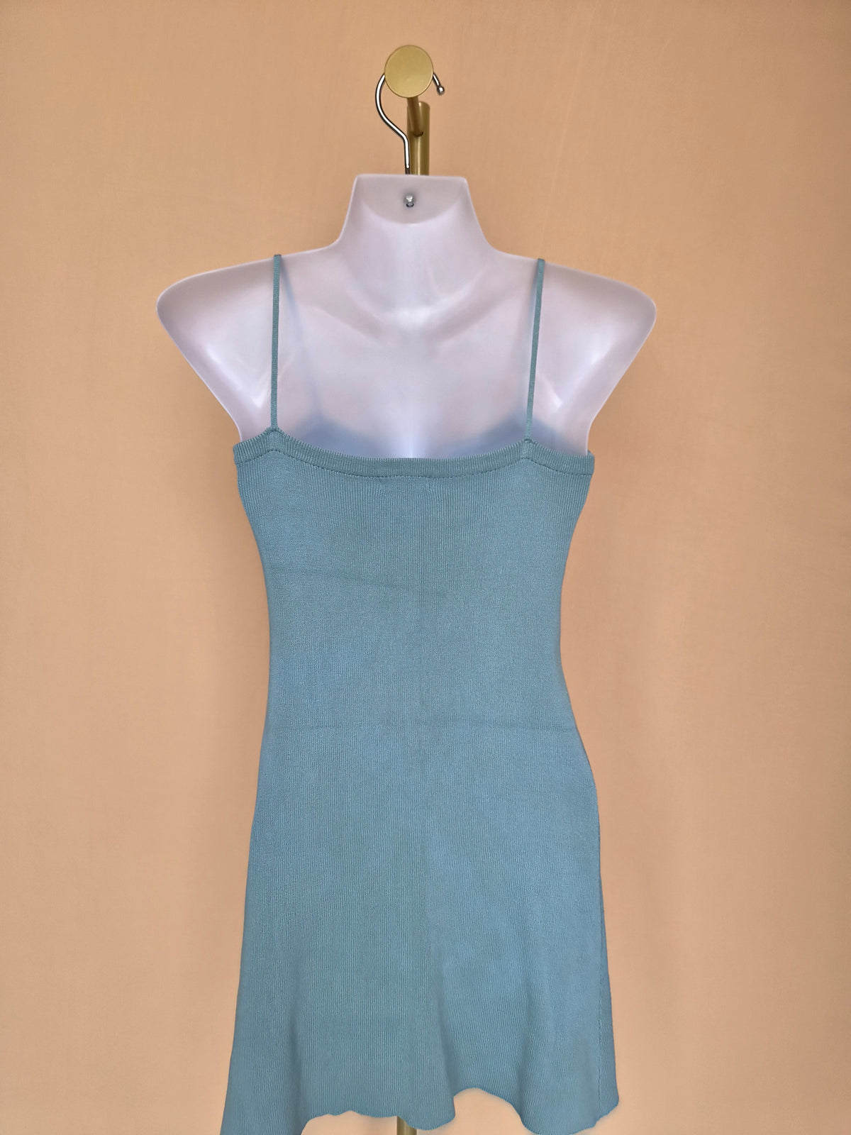 RUEE Sage Knit Cami Mini Dress- Free Size