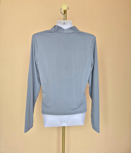 Grey Lightweight Zip-Up Active Jacket