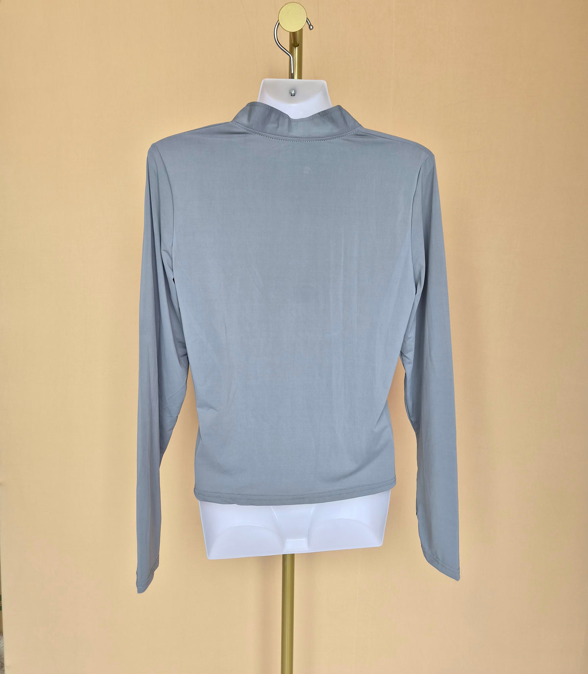 Grey Lightweight Zip-Up Active Jacket