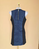 FAVE by SHINE Denim-Panel Sleeveless Dress – Size M