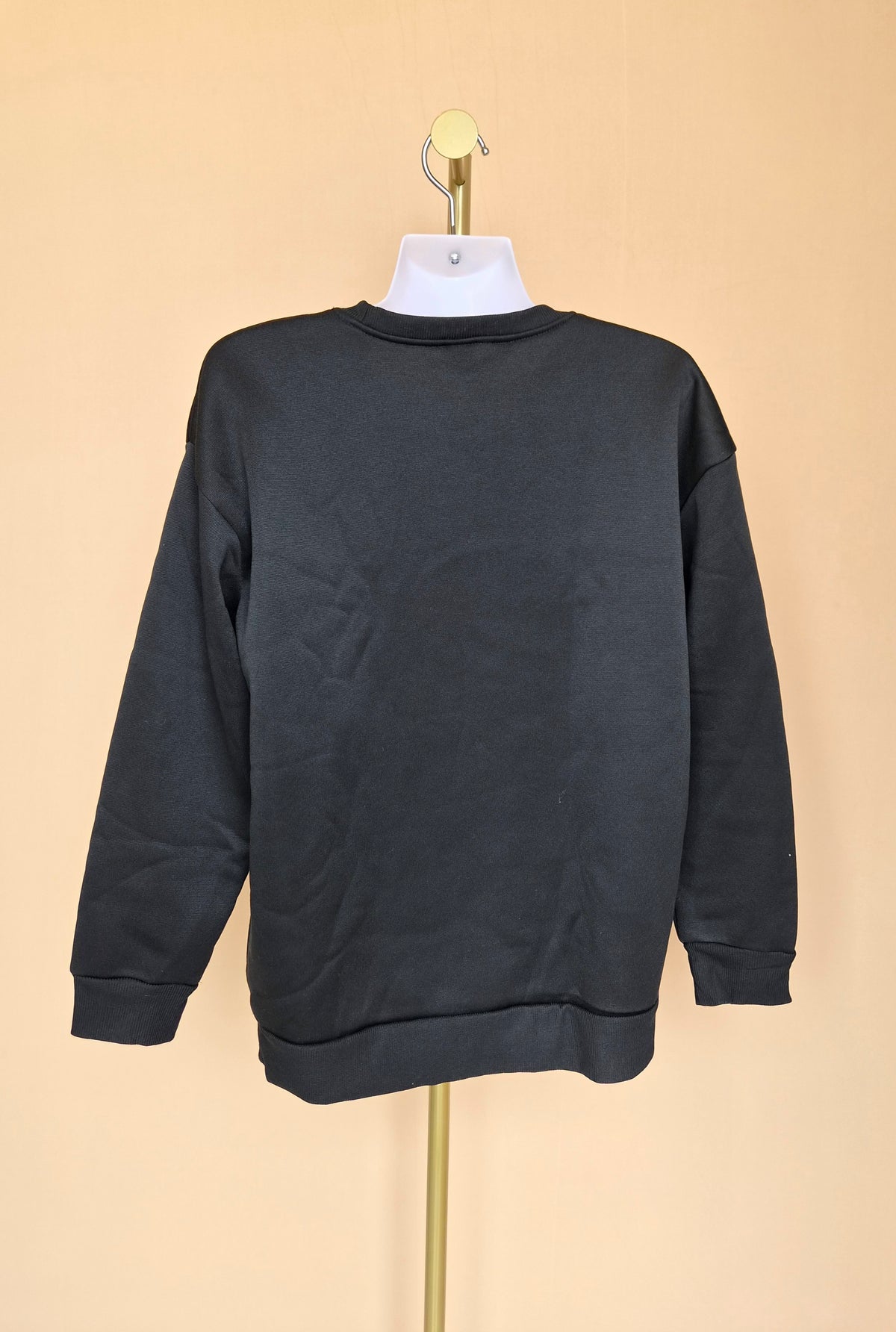 SHEIN Black Christmas Skeleton Sweatshirt – Size M