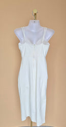 Lulus Ivory Wrap Midi Dress – Size