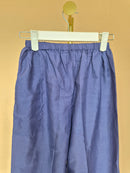 Navy Blue Wide-Leg Pants