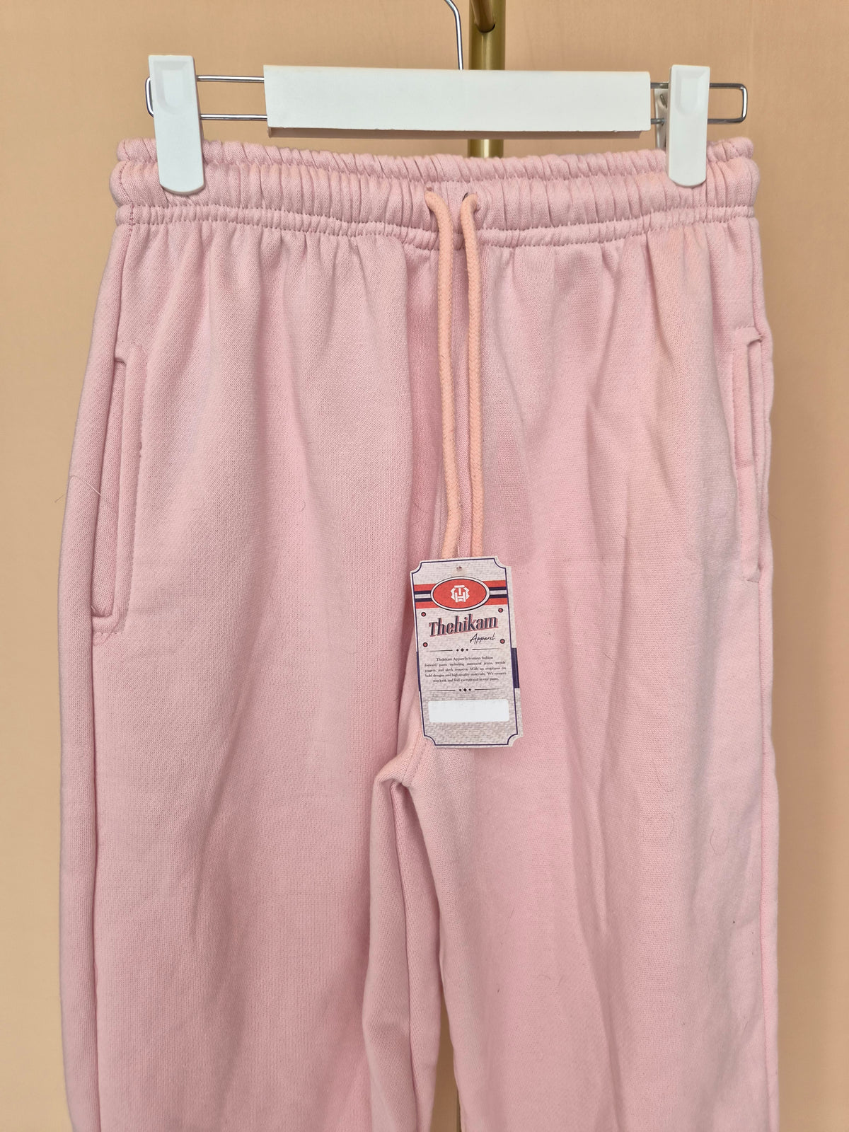 Thehikam Apparel Pink Jogger Pants – Size L
