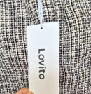 Lovito Black & White Tweed Skort – Size M