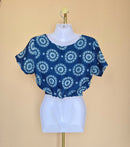 Karis Alika Navy Floral Crop Top- Brand New