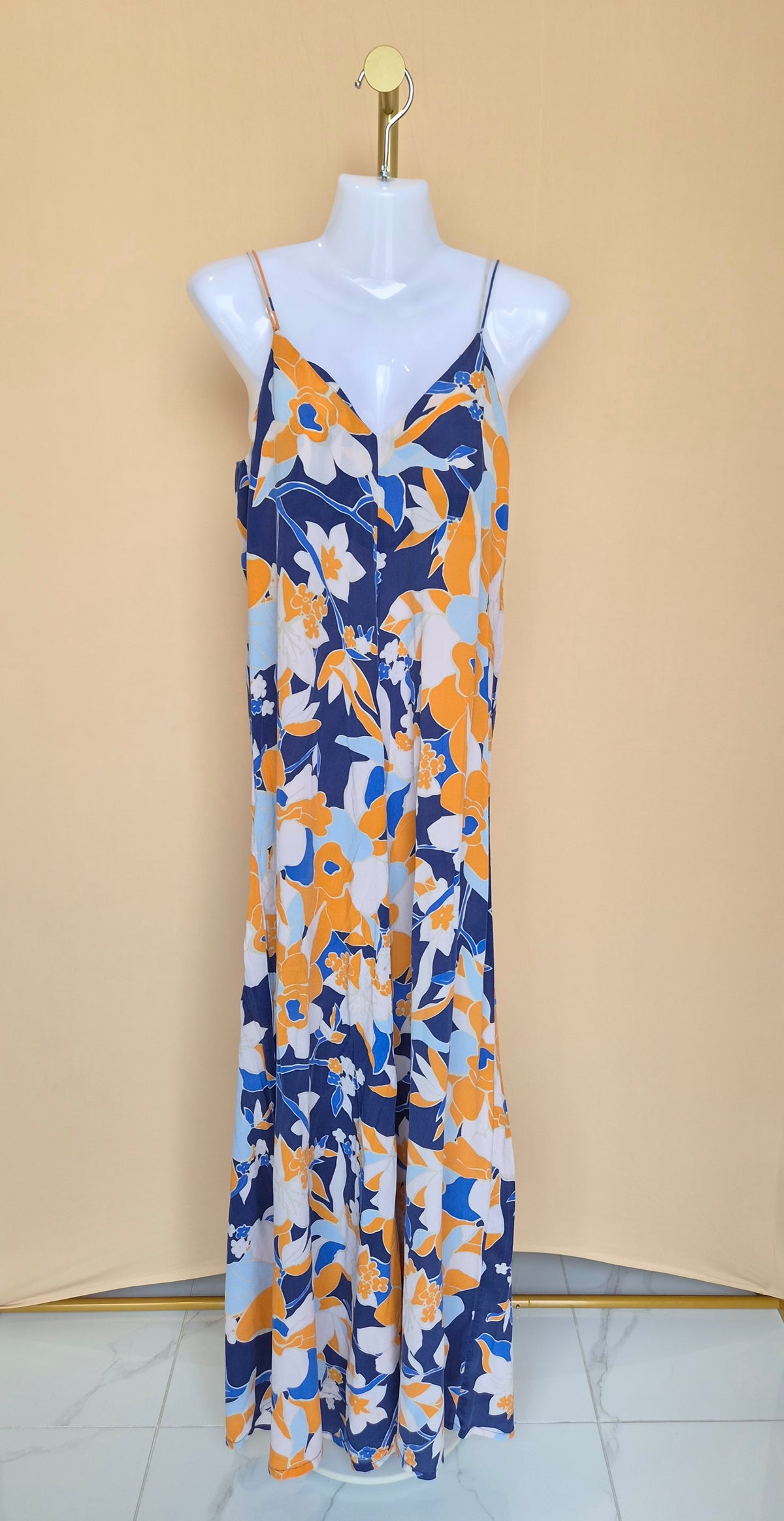 Mister Zimi Floral Maxi Dress – Size 8 / S