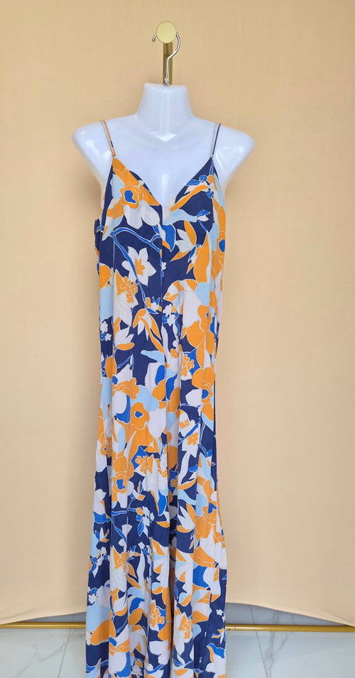 Mister Zimi Floral Maxi Dress – Size 8 / S