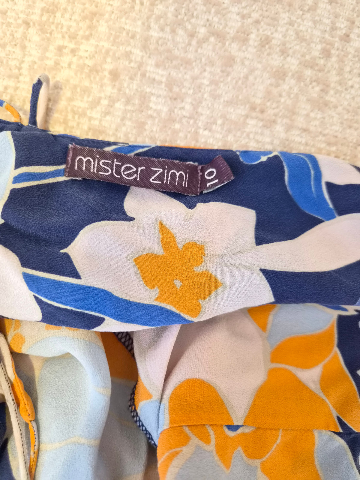 Mister Zimi Floral Maxi Dress – Size 8 / S