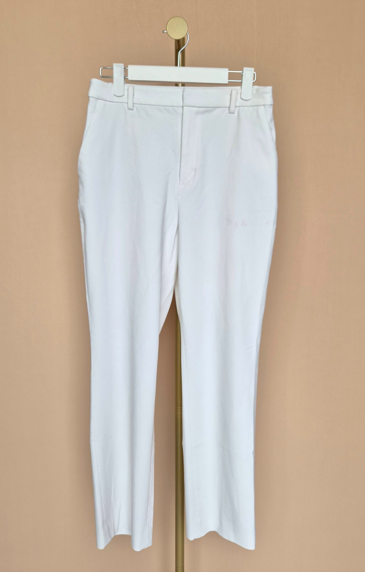 UNIQLO White Smart Ankle Trousers – S