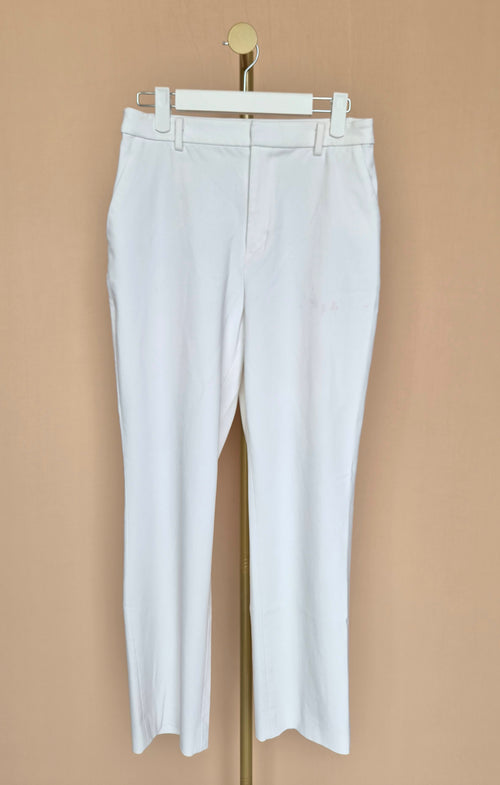 UNIQLO White Smart Ankle Trousers – S