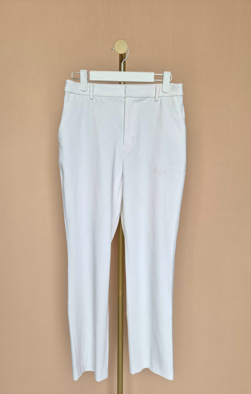 UNIQLO White Smart Ankle Trousers – S