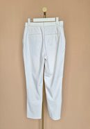 UNIQLO White Smart Ankle Trousers – S