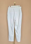 UNIQLO White Smart Ankle Trousers – S