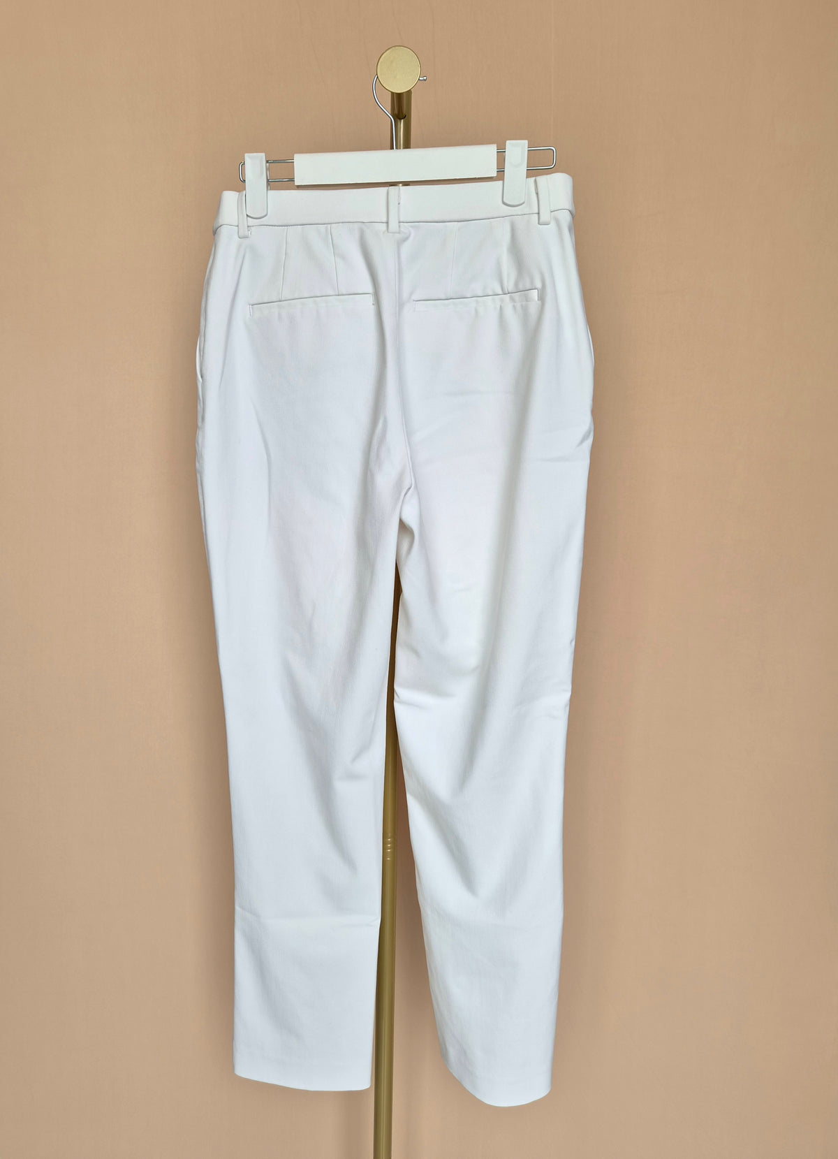 UNIQLO White Smart Ankle Trousers – S