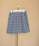 OVI Black & White Geometric Print Mini Skirt – Size S