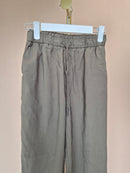 MNG Khaki Relaxed Wide-Leg Trousers – Size M