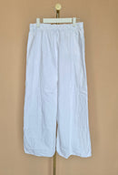MNG White Wide-Leg Trousers – Size S