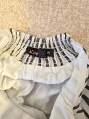Alive Black & White Striped Button-Front Playsuit – Size 8 (S)