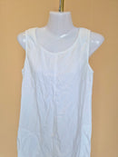 Jeanswest White Sleeveless Shift Dress – Size 8 (Approx. XS)