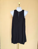Old Navy Black Sleeveless Pleated Shift Dress – Size S