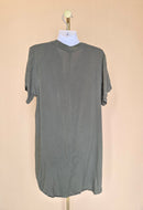 H&M Olive Green Relaxed Shirt Dress – Size S