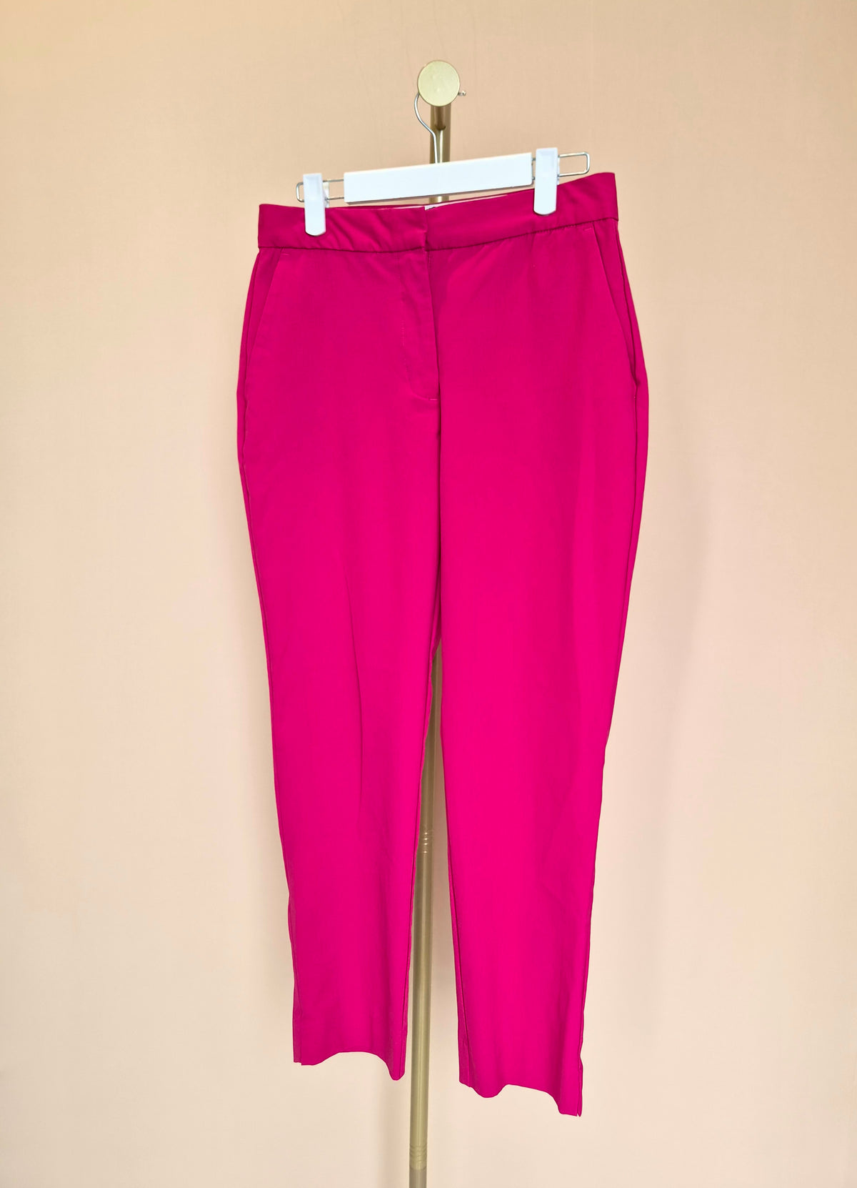 ZARA Fuchsia Pink Tailored Trousers – Size S (EUR 36)