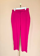 ZARA Fuchsia Pink Tailored Trousers – Size S (EUR 36)