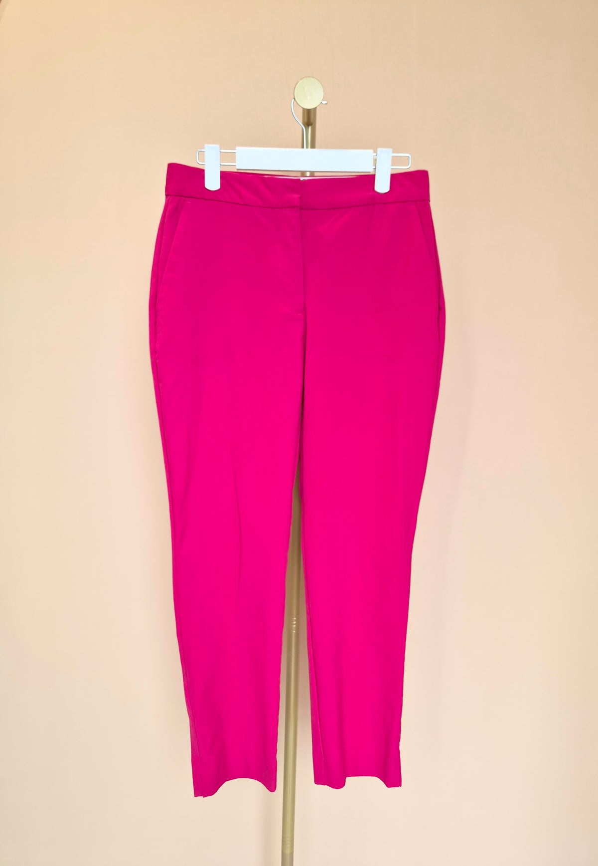 ZARA Fuchsia Pink Tailored Trousers – Size S (EUR 36)