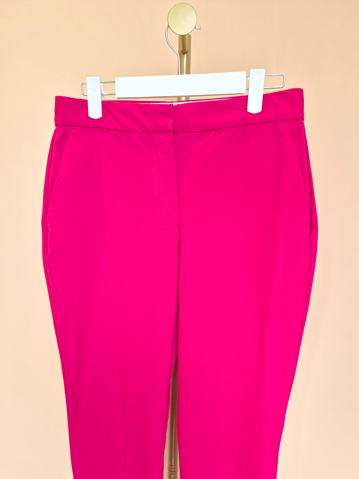 ZARA Fuchsia Pink Tailored Trousers – Size S (EUR 36)