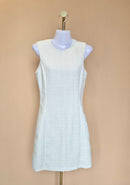 H&M Ivory Textured Sleeveless Dress – Size XS (EUR 34)