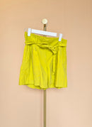 Ann Taylor Factory Chartreuse Belted Shorts – Size XS