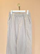 UNIQLO Beige Cotton Wide-Leg Pants – Size M