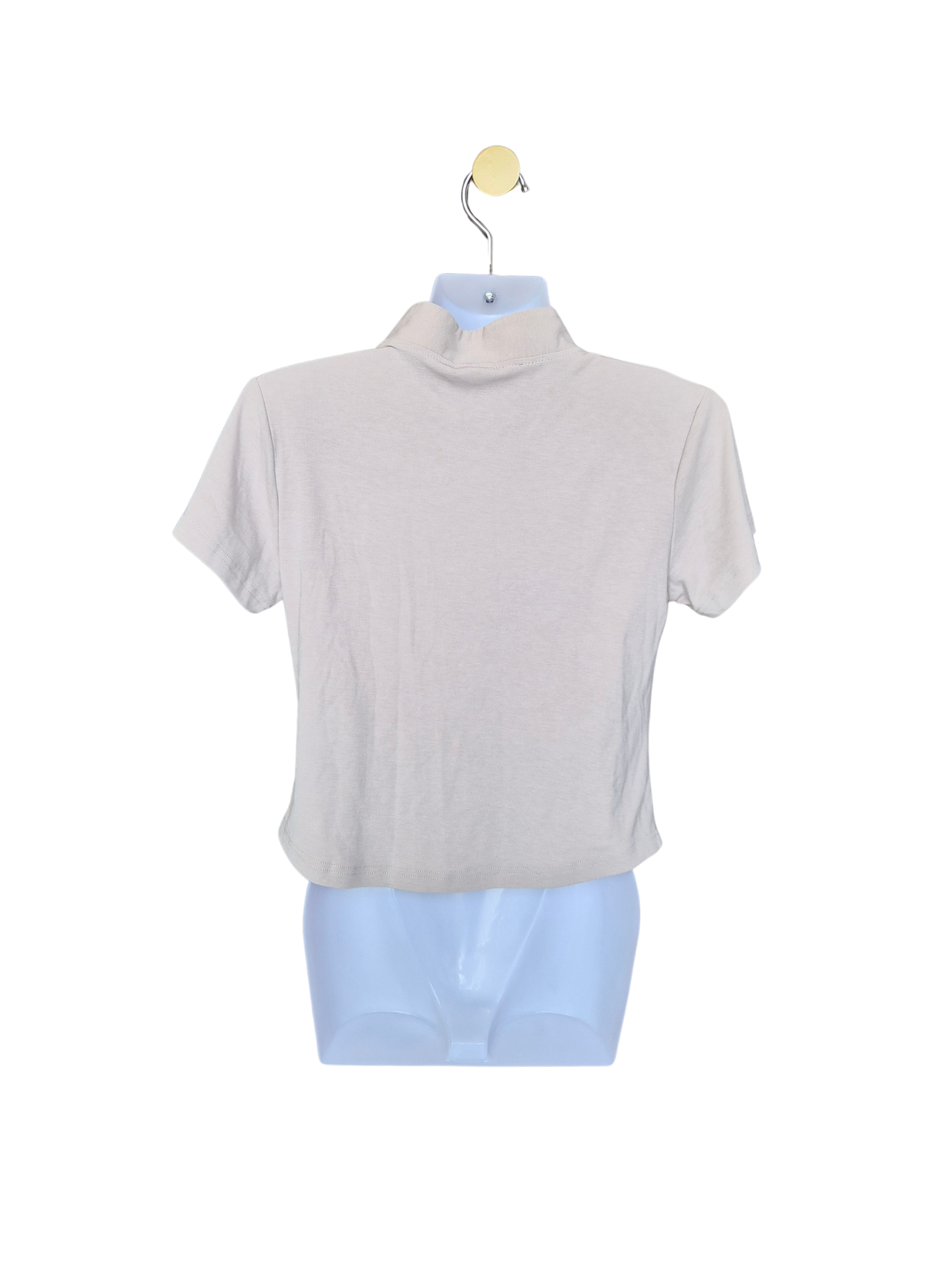 Mandarin Collar Pearl Detail Top – Size XS (Fits AU 4 / XS)