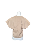 Moments Beige Linen Blend Cropped Jacket – Size M
