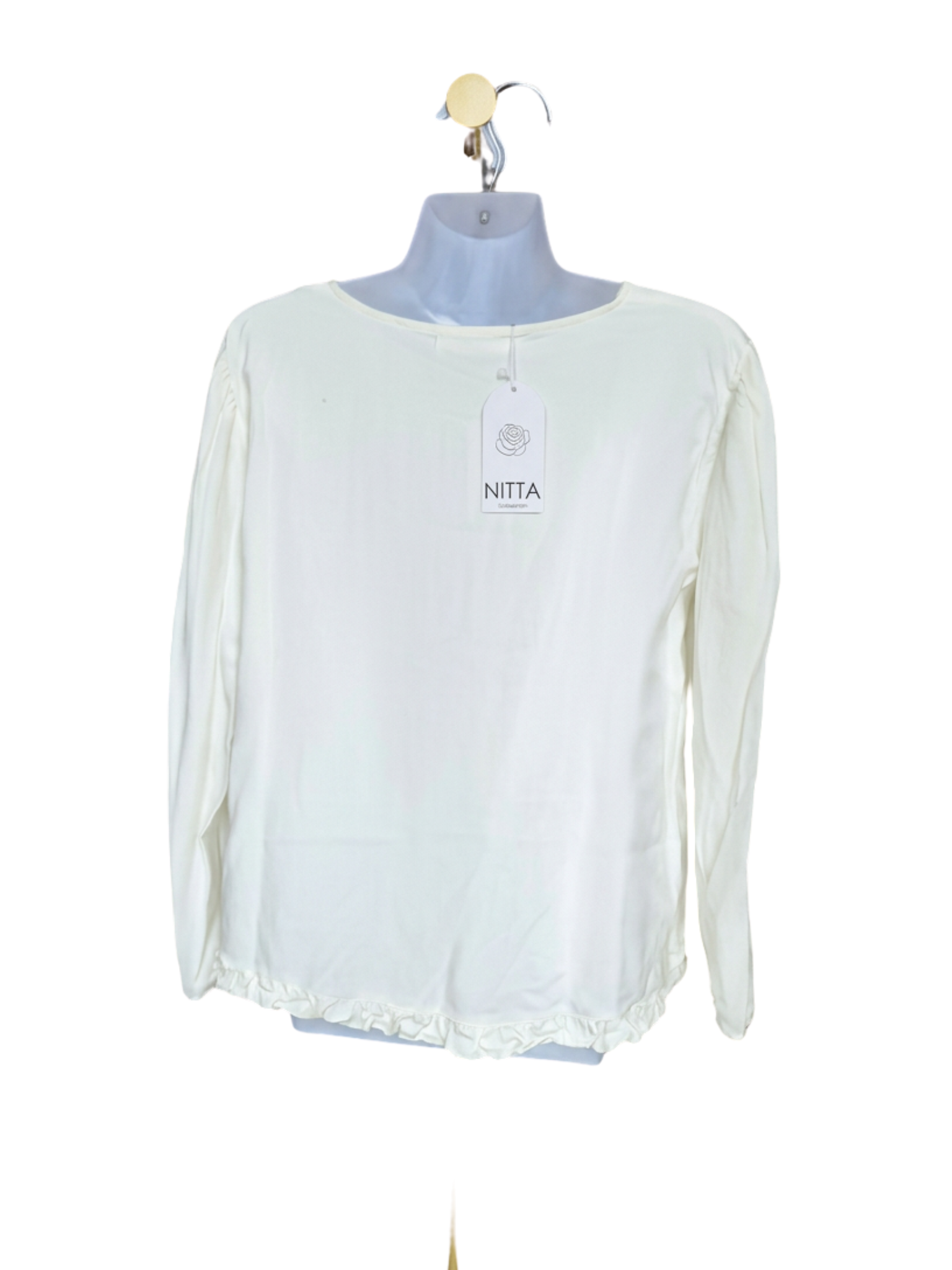 NITTA Collection Long Sleeve Blouse – Size Not Indicated (Fits S–M)