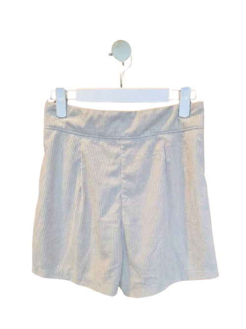 Cream Corduroy High-Waisted Shorts – Size XS