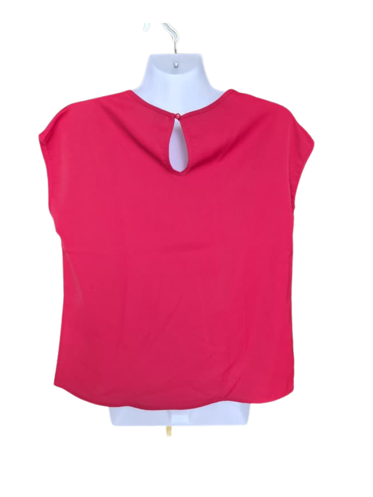SHEIN Fuchsia Cap Sleeve Blouse – Size XS