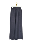 Size Free – Navy Wide-Leg Pull-On Pants