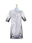 Paris Eiffel Tower Print Shift Dress – Size S (Estimated)