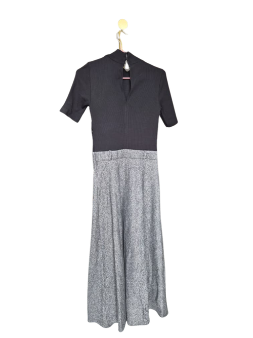 MNG Colour Block Knit Midi Dress – Size XS