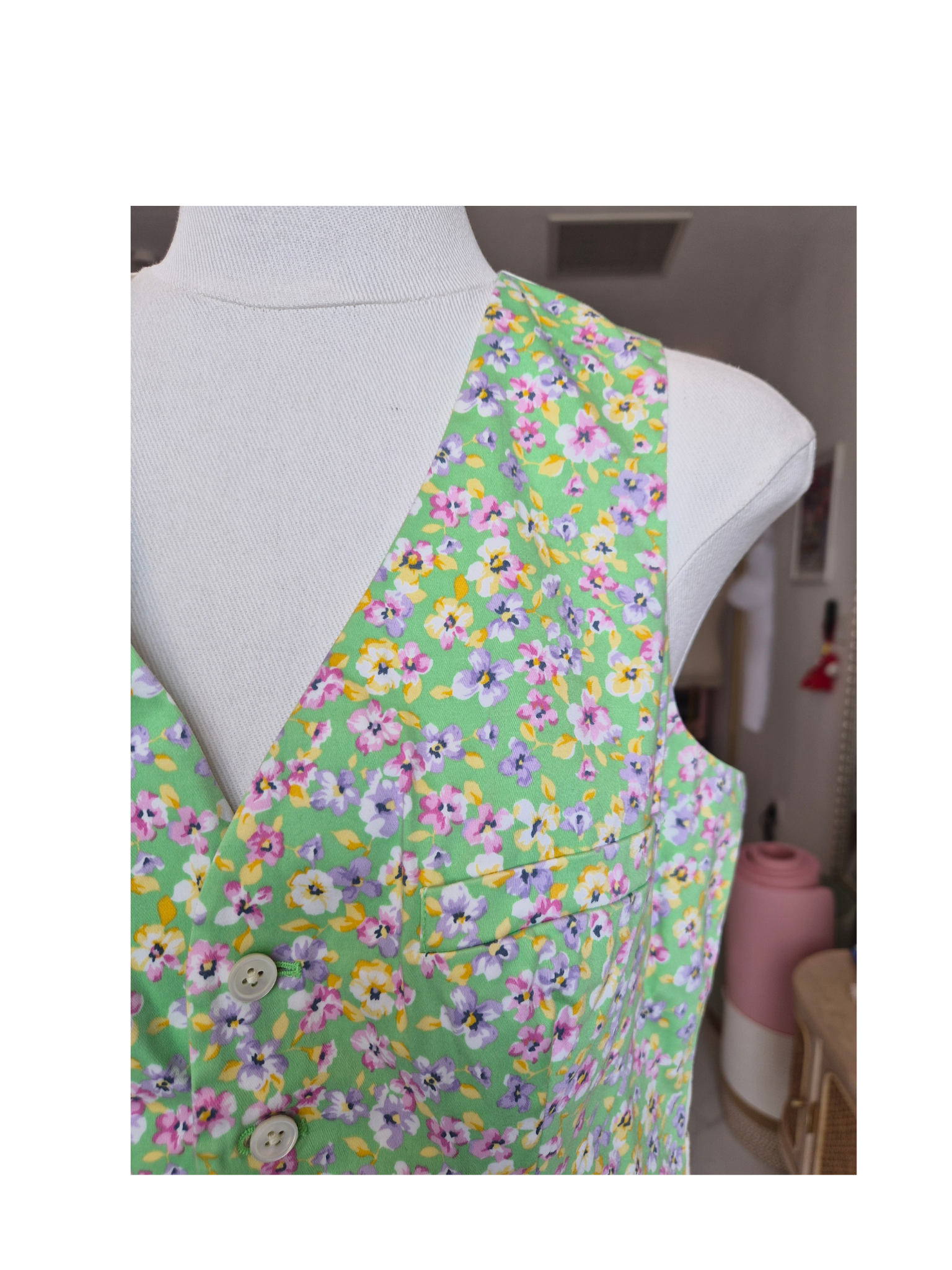 Ralph Lauren Rugby Floral Vest