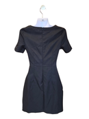 ALORA Work Black Square Neck Mini Dress (Brand New)
