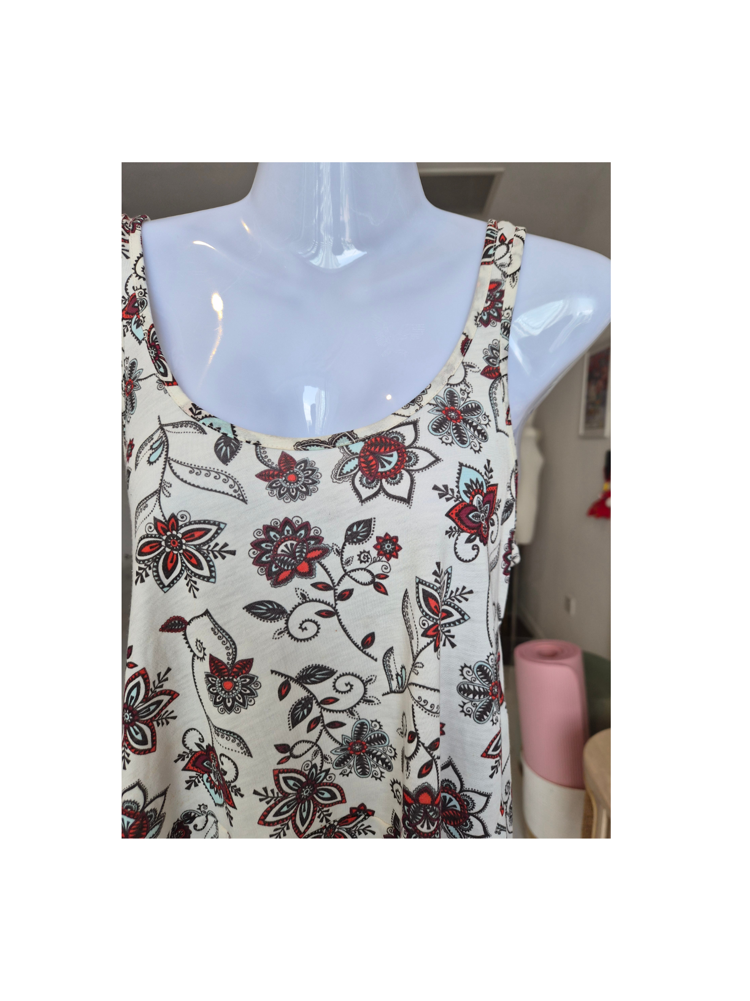 H&M Conscious Floral Swing Cami – Size XS
