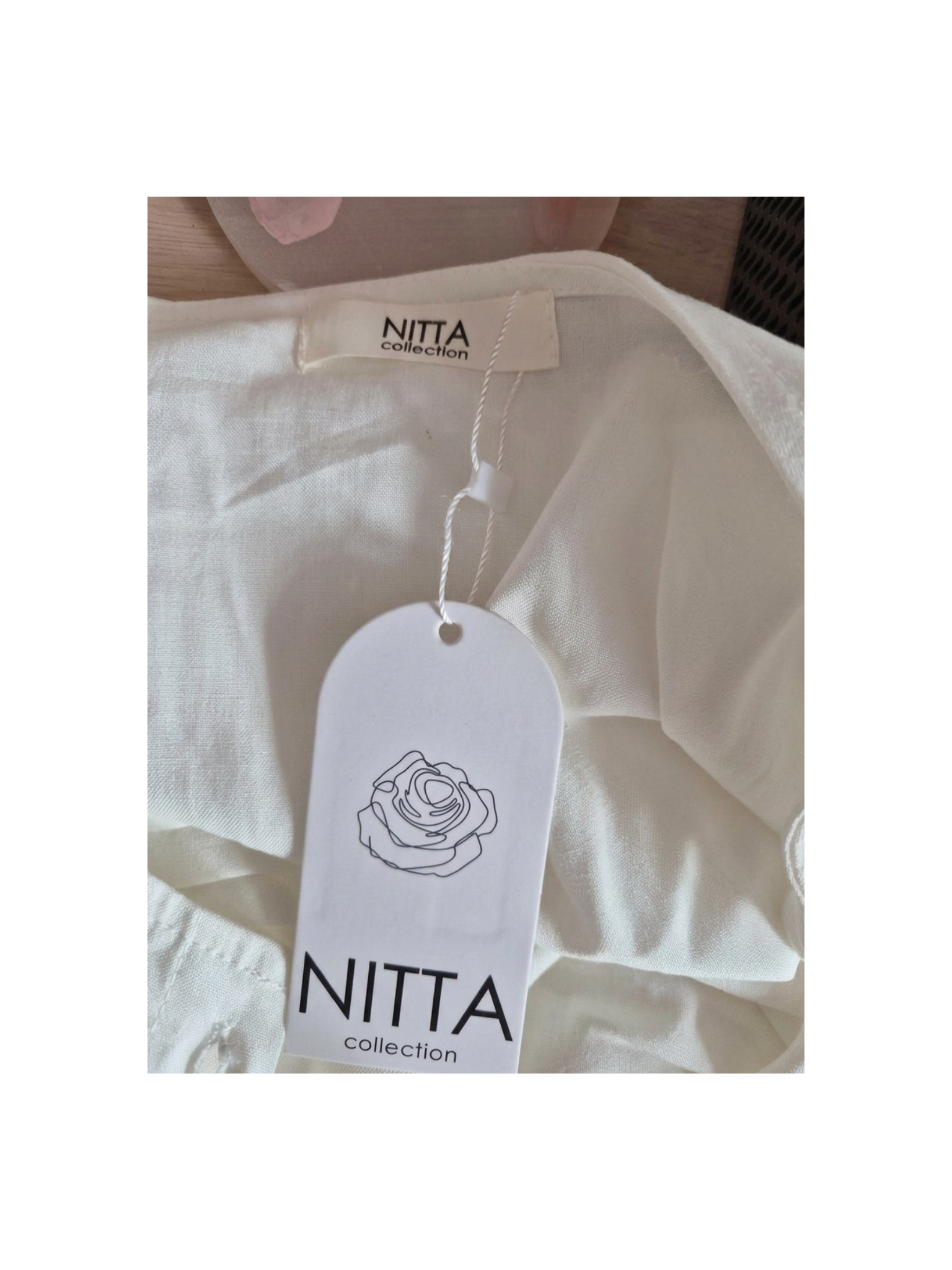 NITTA Collection Long Sleeve Blouse – Size Not Indicated (Fits S–M)