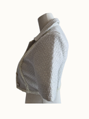 Pomelo Textured Cropped Jacket (XXS)