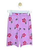Handmade Pink Hibiscus Top & Trousers Set – Size 1–2 Years