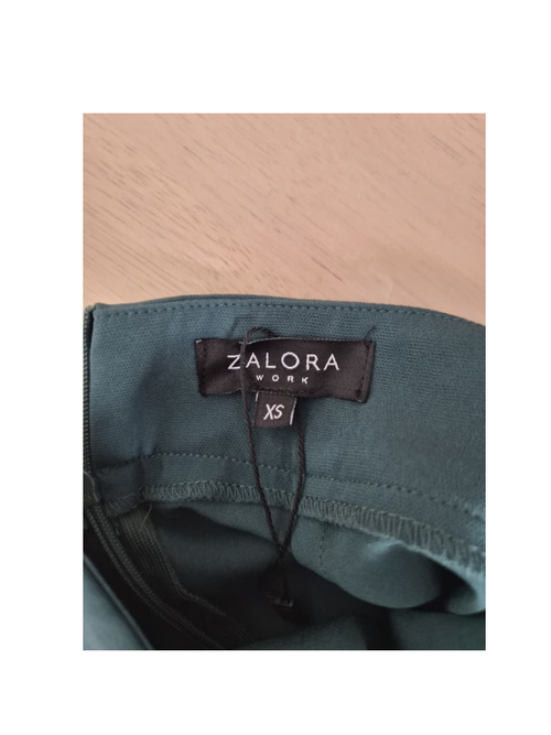 ZALORA Work Teal Pencil Skirt – Size XS